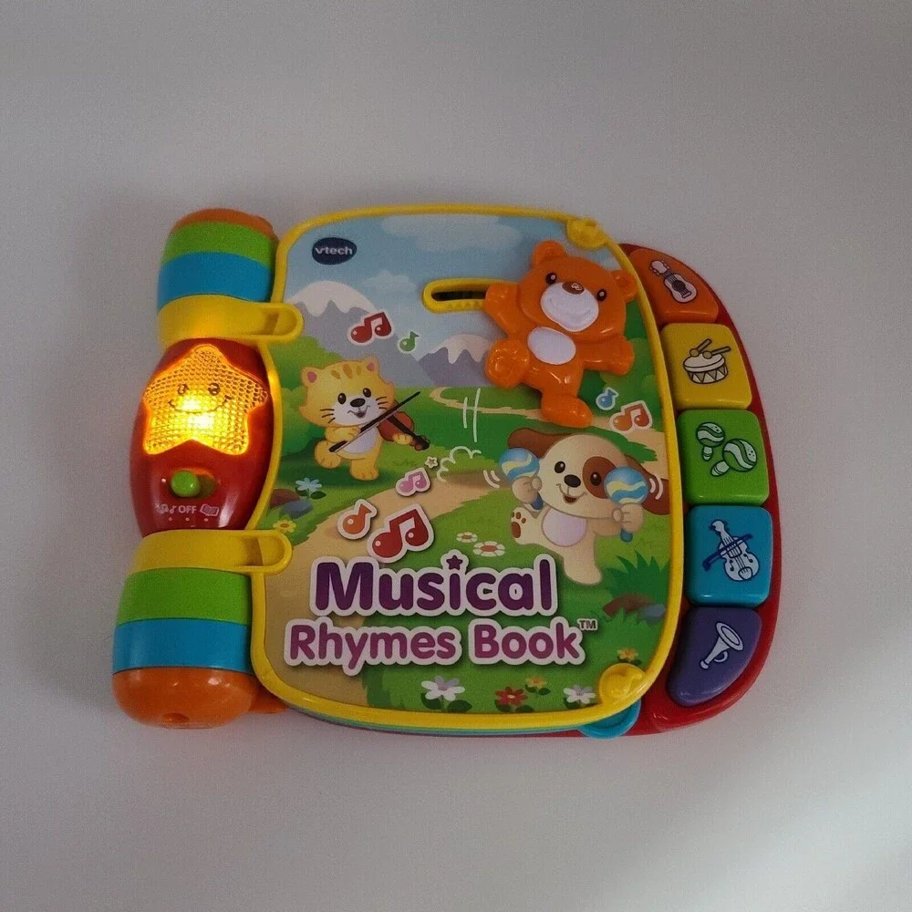 VTech Baby Toys Musical Rhymes Book Learning Educational Works